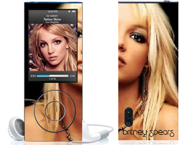 Britney Spears  Mp4 Mp3 Player 5th Generation Nano